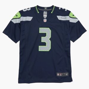 Nike - NFL Seattle Seahawks Russell Wilson Jersey - Size : XL (18-20) Big Boy